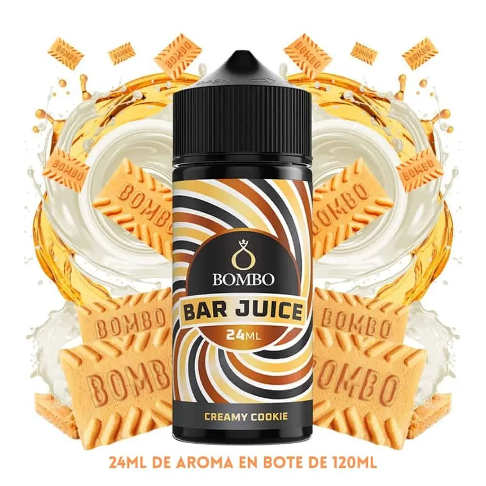 Aroma Bombo Bar Juice Creamy Cookie Longfill 24/120ml