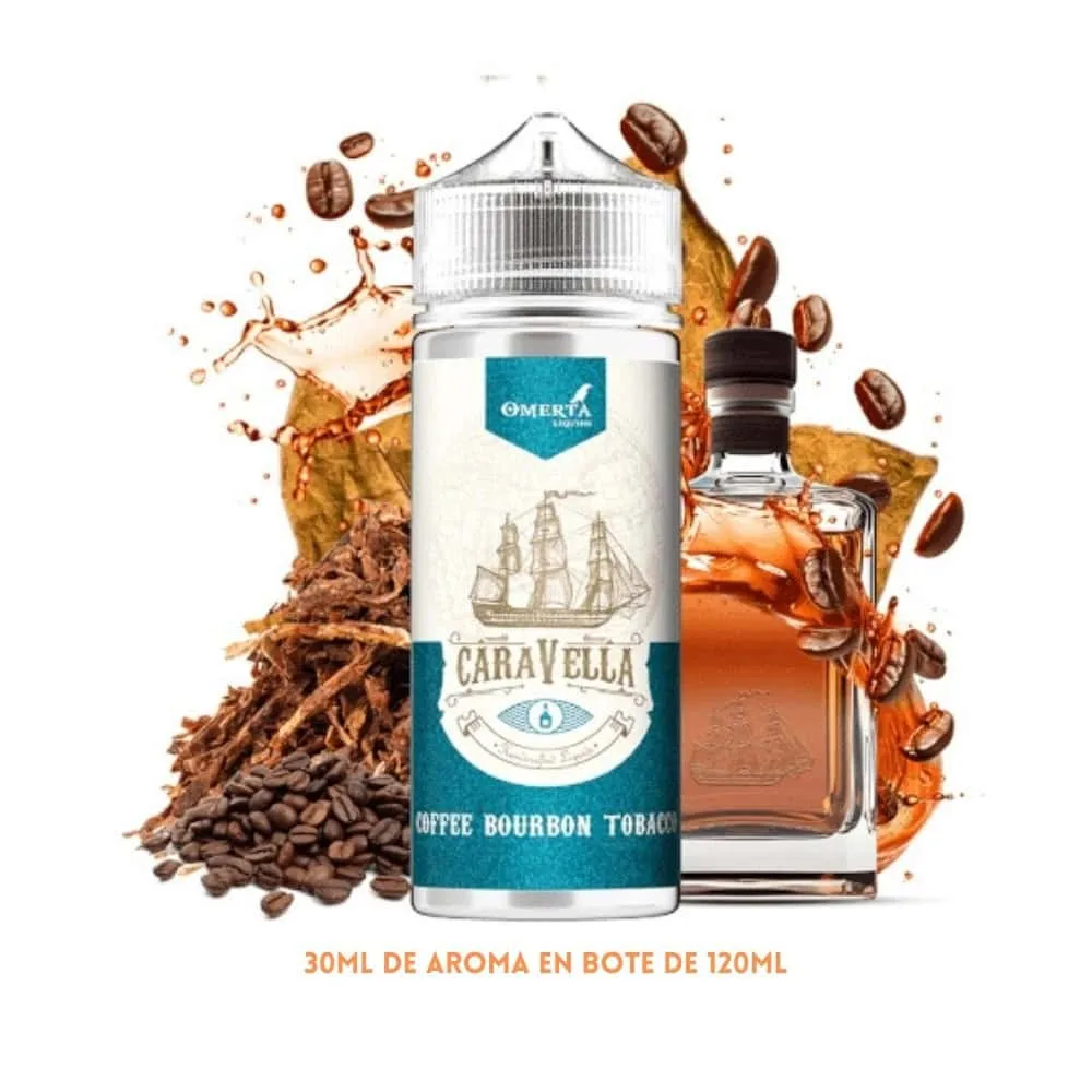 Aroma Omerta Coffee Bourbon Tobacco Longfill 30/120ml