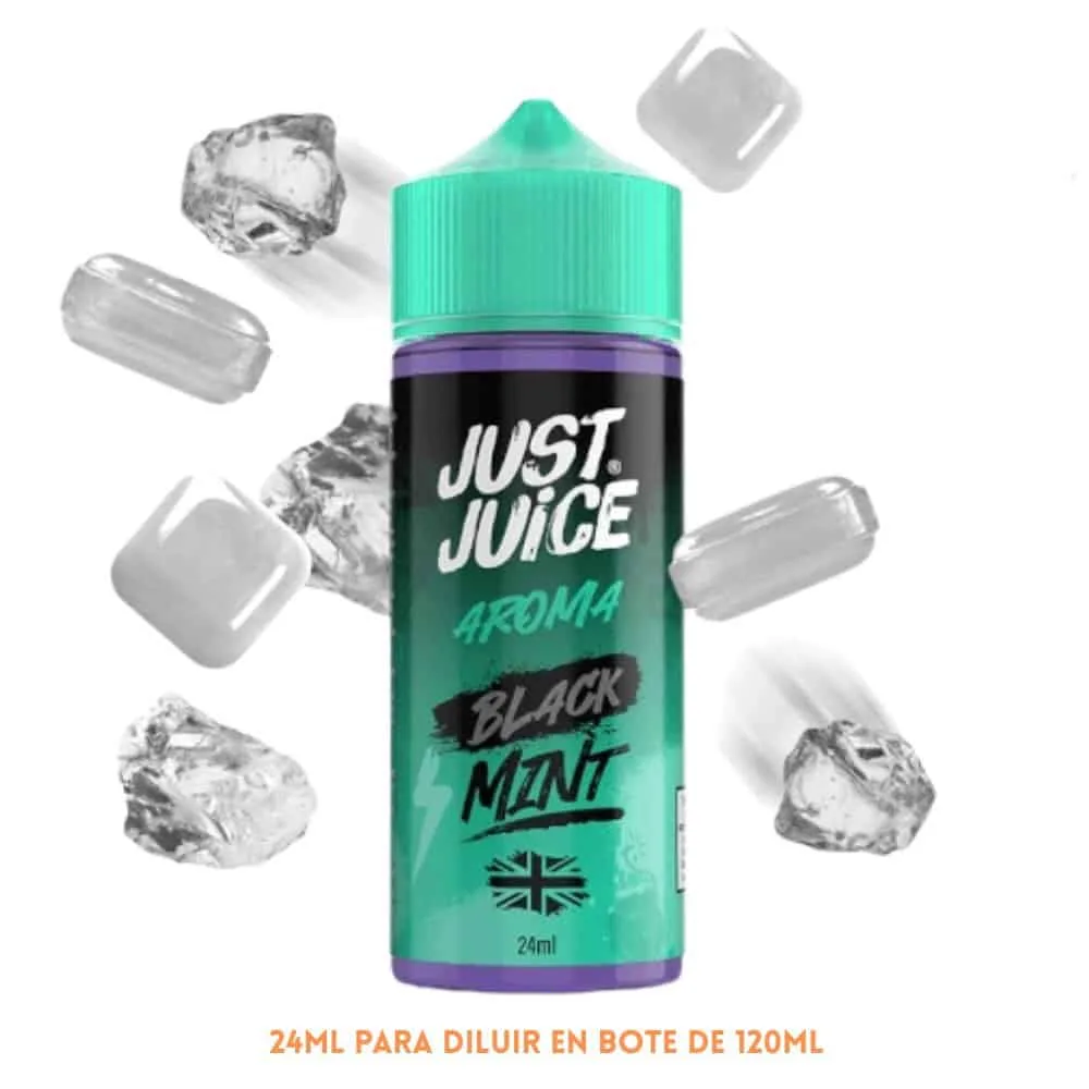 Aroma Just Juice Mint Range Black Longfill 24/120ml