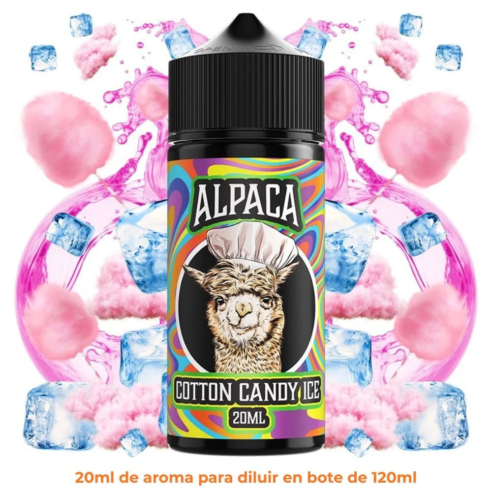 Alpaca - Cotton Candy Ice 20ml (Longfill 120ml)