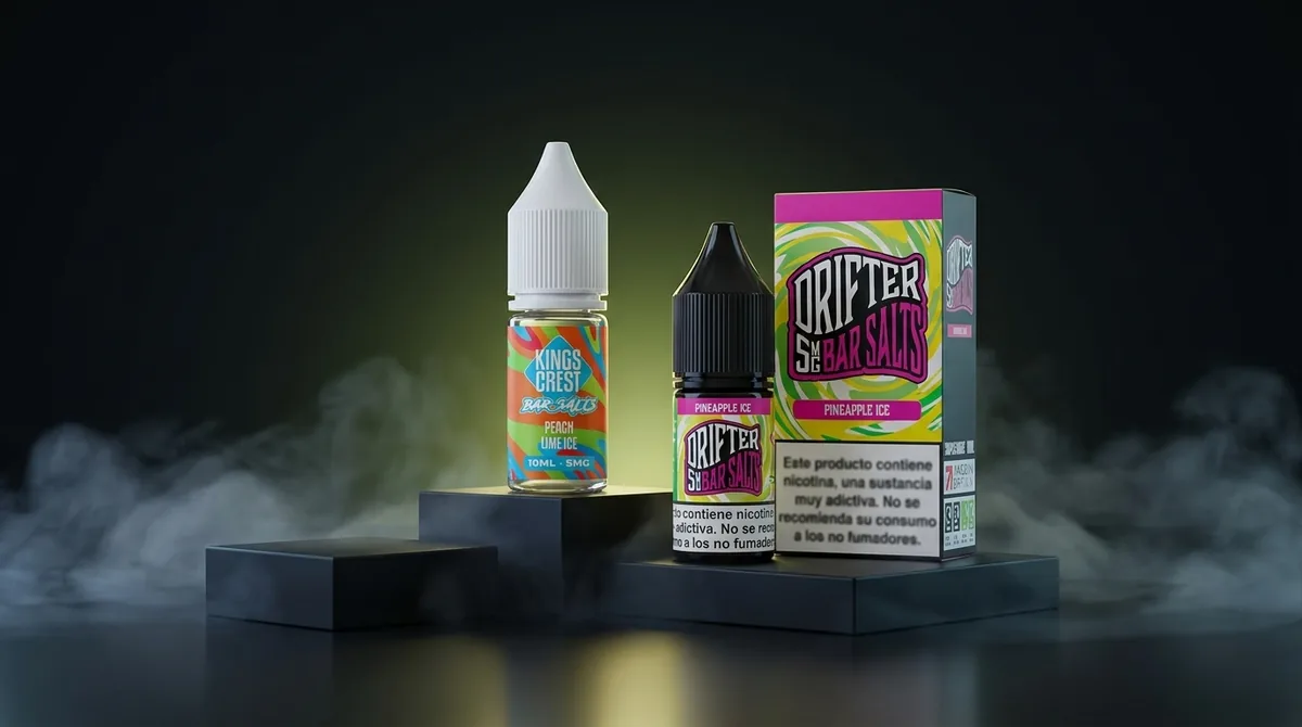 Sales de nicotina: qué son, mg (TPD) y cómo elegir (guía responsable) — guía de Antvape