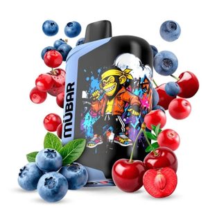 Mubar Eden Beast 50K Blueberry Cherry Cranberry 0mg