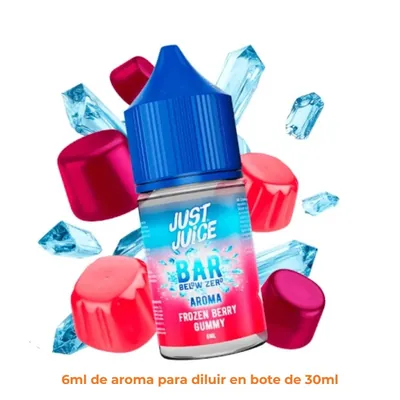 Aroma Just Juice Below Zero Frozen Berry Gummy Mini Longfill 6/30ml