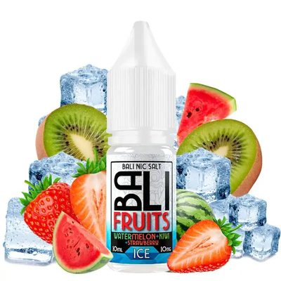 Bali Fruits Salts Watermelon Kiwi Strawberry Ice 10ml