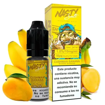 Nasty Salt Cush man Banana 10ml