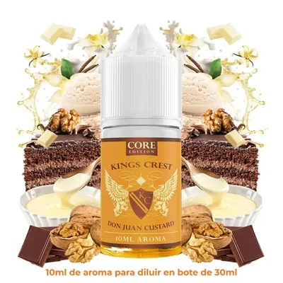 Kings Crest Core Mini Longfill Don Juan Custard