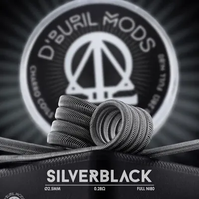 D’Buril & Charro Coils Silverblack
