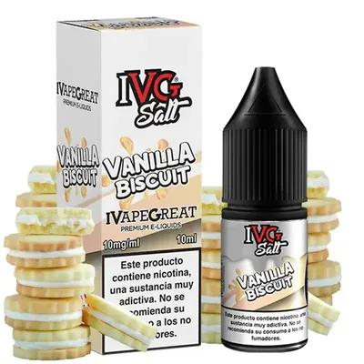 IVG Salt Vanilla Biscuit 10ml