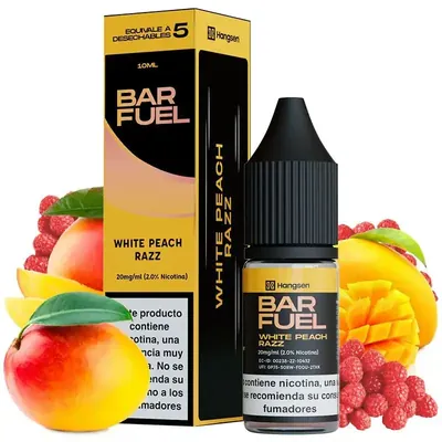 Hangsen Salts Bar Fuel White Peach Razz