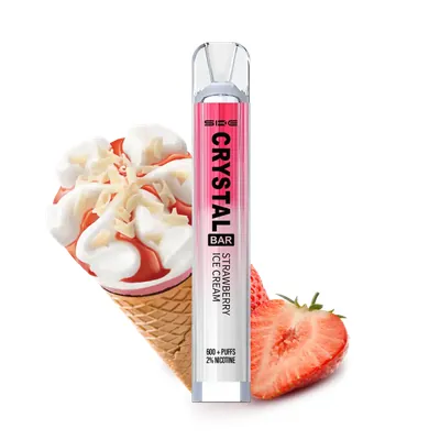 Ske Crystal Bar Strawberry Ice Cream 20mg