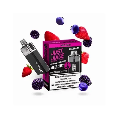Just Juice Oxbar Rellenable Berry Burst 20mg