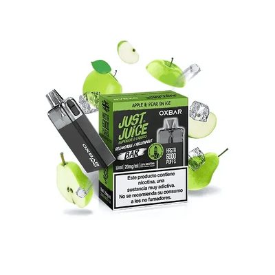 Just Juice Oxbar Rellenable Apple Pear On Ice 20mg