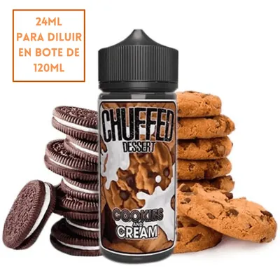 Aroma Chuffed Dessert Cookies and Cream Longfill 24/120ml