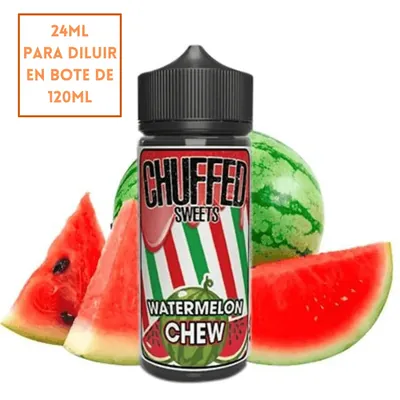 Aroma Chuffed Sweets Watermelon Chew Longfill 24/120ml