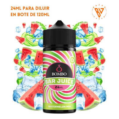 Aroma Bombo Bar Juice Watermelon Max Ice Longfill 24/120ml
