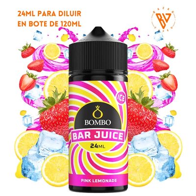 Aroma Bombo Bar Juice Pink Lemonade Ice Longfill 24/120ml