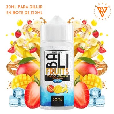 Aroma Bali Fruits Mango Banana Strawberry Ice Longfill 30/120ml