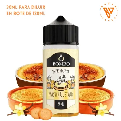 Aroma Bombo Master Custard Longfill 30/120ml