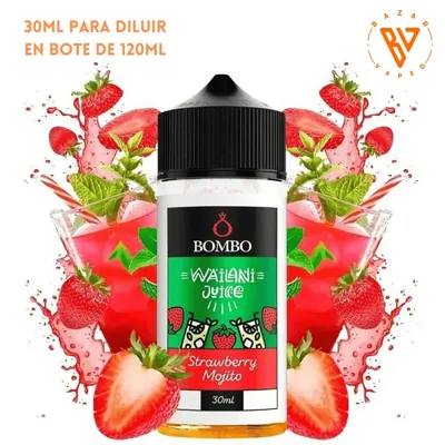 Aroma Bombo Strawberry Mojito Longfill 30/120ml