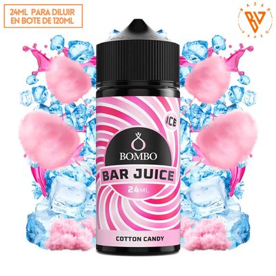 Aroma Bombo Bar Juice Cotton Candy Ice Longfill 24/120ml
