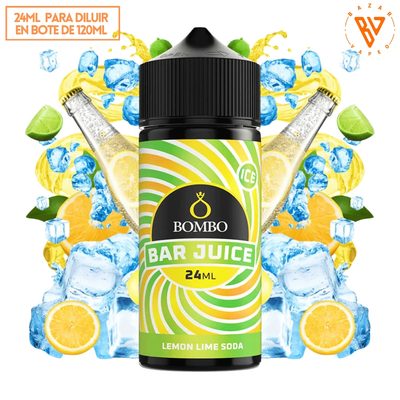 Aroma Bombo Bar Juice Lemon Lime Soda Ice Longfill 24/120ml