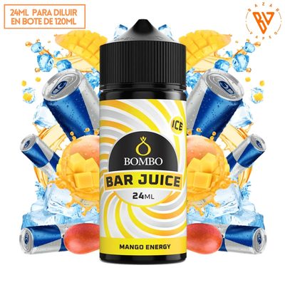 Aroma Bombo Bar Juice Mango Energy Ice Longfill 24/120ml