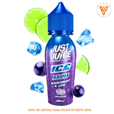 Aroma Just Juice Blackcurrant And Lime Ice Longfill 20/60ml