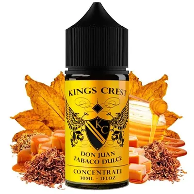Aroma Kings Crest Don Juan Tabaco Dulce Shortfill 30ml