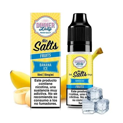 Dinner Lady Salts Banana Ice 10ml