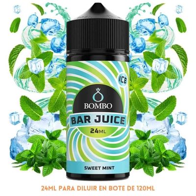 Aroma Bombo Bar Juice Sweet Mint Ice Longfill 24/120ml