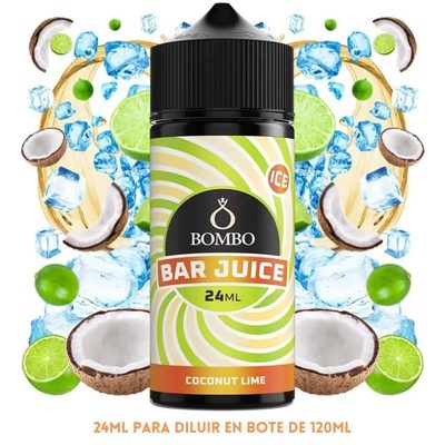Aroma Bombo Bar Juice Coconut Lime Ice Longfill 24/120ml