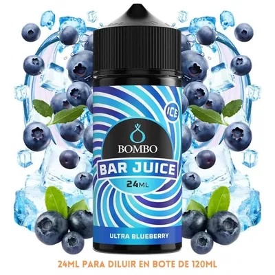 Aroma Bombo Bar Juice Ultra Blueberry Ice Longfill 24/120ml