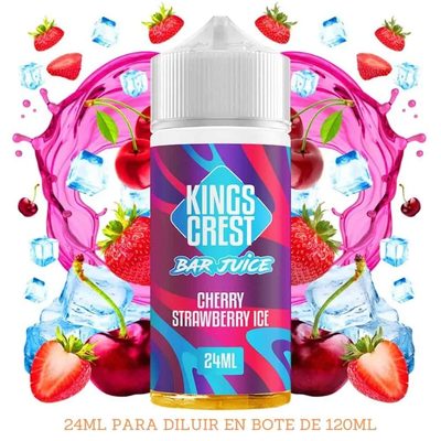 Aroma Kings Crest Cherry Strawberry Ice Longfill 24/120ml