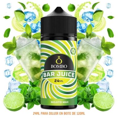 Aroma Bombo Bar Juice Mojito Max Ice Longfill 24/120ml