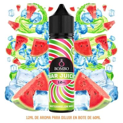 Aroma Bombo Bar Juice Watermelon Max Ice Longfill 12/60ml
