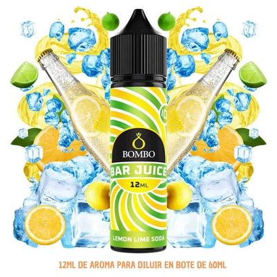 Aroma Bombo Bar Juice Lemon Lime Soda Ice Longfill 12/60ml
