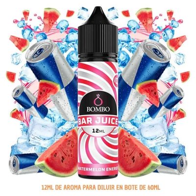 Aroma Bombo Bar Juice Watermelon Energy Ice Longfill 12/60ml