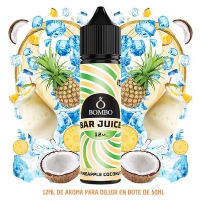 Aroma Bombo Bar Juice Pineapple Coconut Ice Longfill 12/60ml