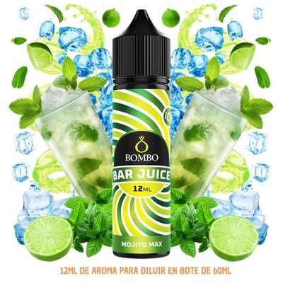 Aroma Bombo Bar Juice Mojito Max Ice Longfill 12/60ml