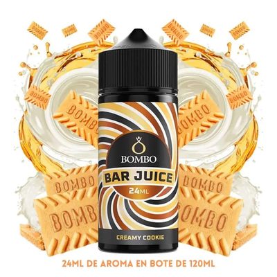 Aroma Bombo Bar Juice Creamy Cookie Longfill 24/120ml