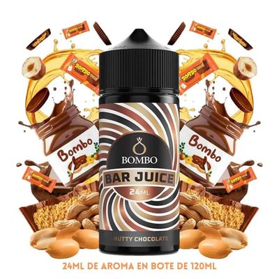 Aroma Bombo Bar Juice Nutty Chocolate Longfill 24/120ml