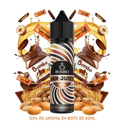Aroma Bombo Bar Juice Nutty Chocolate Longfill 12/60ml