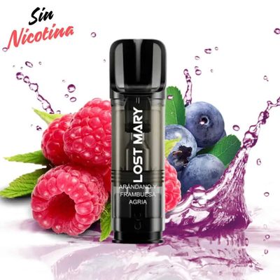 Lost Mary Tappo Air Blueberry Sour Raspberry 0mg (x2)