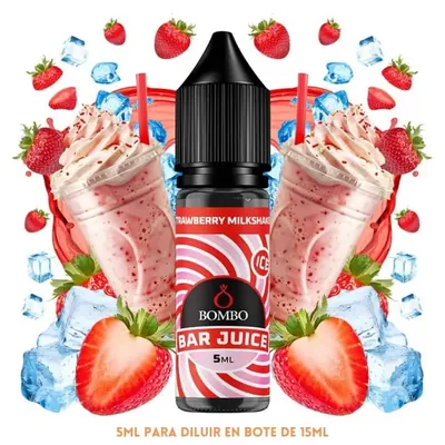 Aroma Bombo Bar Juice Strawberry Milkshake Ice Mini Longfill
