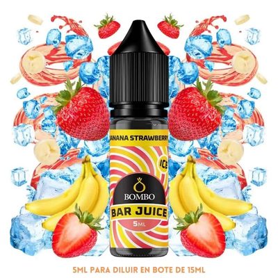 Aroma Bombo Bar Juice Banana Strawberry Ice Mini Longfill