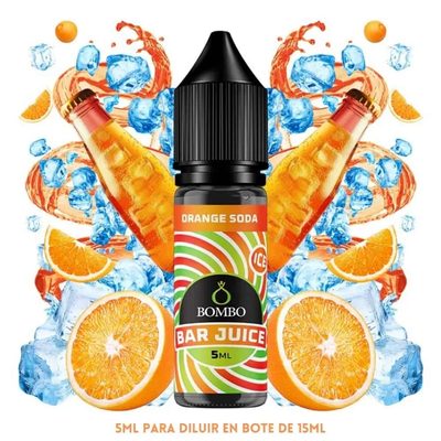 Aroma Bombo Bar Juice Orange Soda Ice Mini Longfill