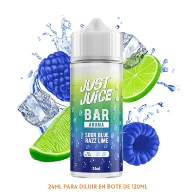 Aroma Just Juice Bar Blue Sour Razz Lime Longfill 24/120ml
