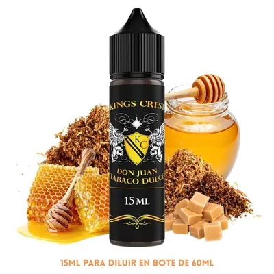 KINGS CREST Aroma Don Juan Tabaco Dulce Longfill 15/60ml