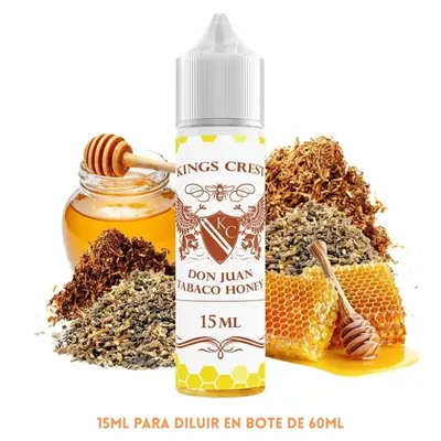 KINGS CREST Aroma Don Juan Tabaco Honey Longfill 15/60ml