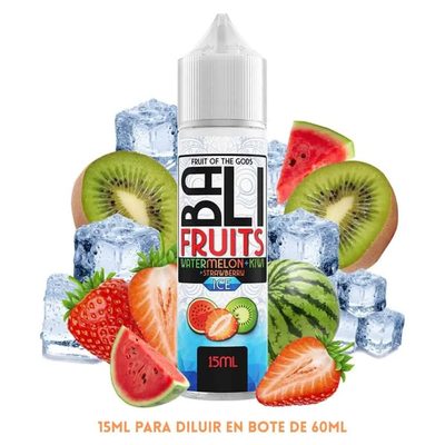 BALI FRUITS, KINGS CREST Aroma Bali Fruits Watermelon Kiwi Strawberry Ice Longfill 15/60ml